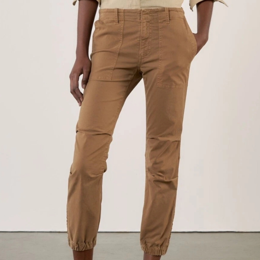 Nily Lotan Cropped Military Pant BROWN